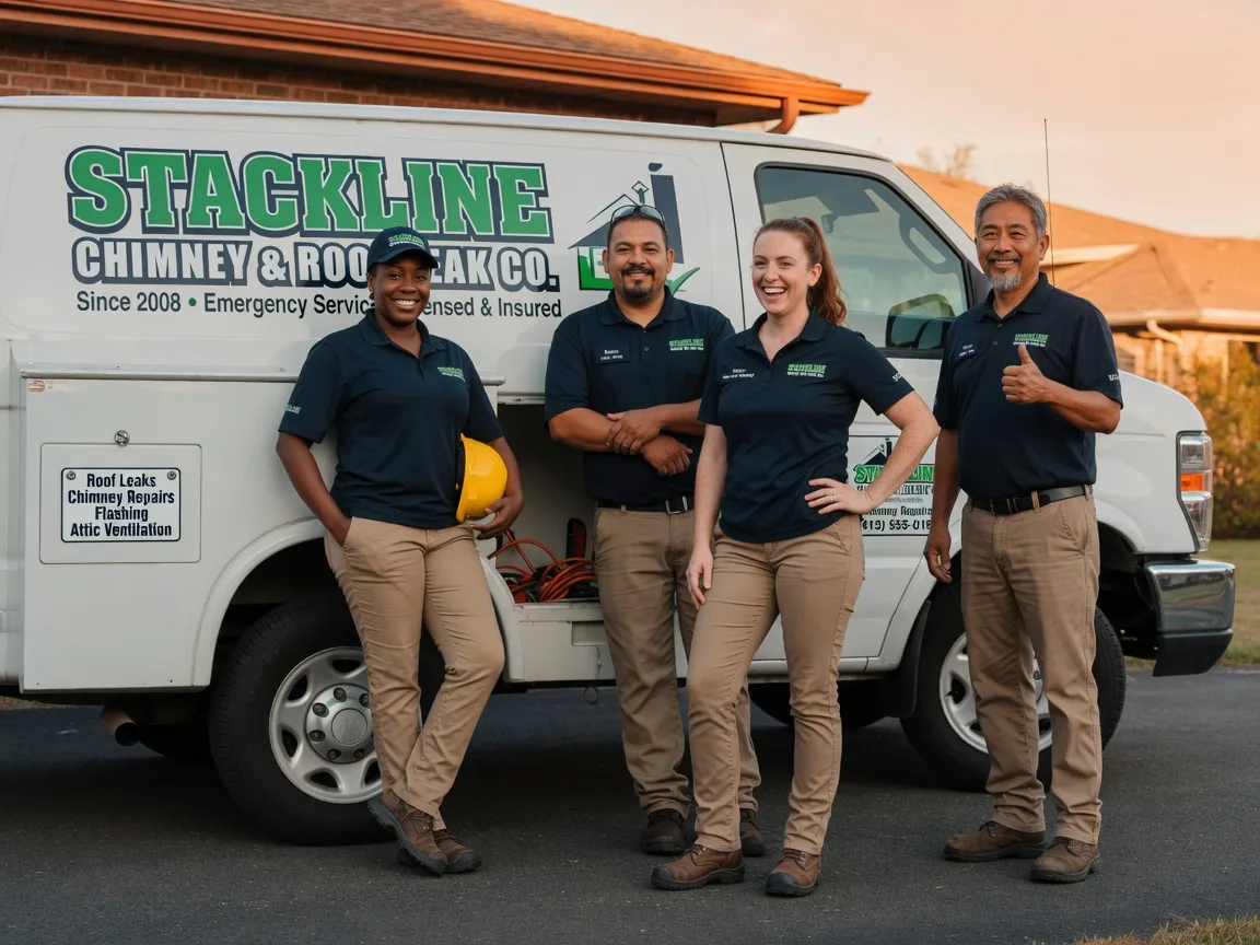 Chimney flashing repair company in Milton, IL